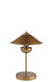 Opviq Lámpara de Mesa de Metal Dorado 8893-2